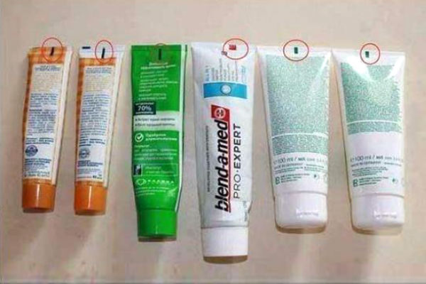The Truth About The Hidden Secret behind Toothpaste Bottom Color