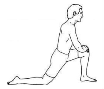 5. The hip flexors stretching - Lower Back Pain Relief.png