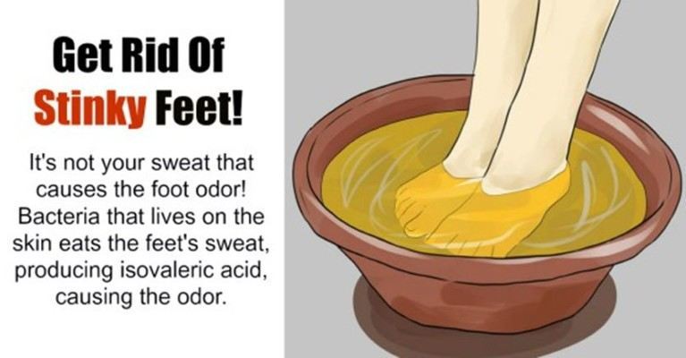 Get Rid of Stinky Feet Forever