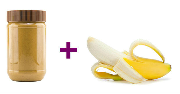 Bananas and peanut butter