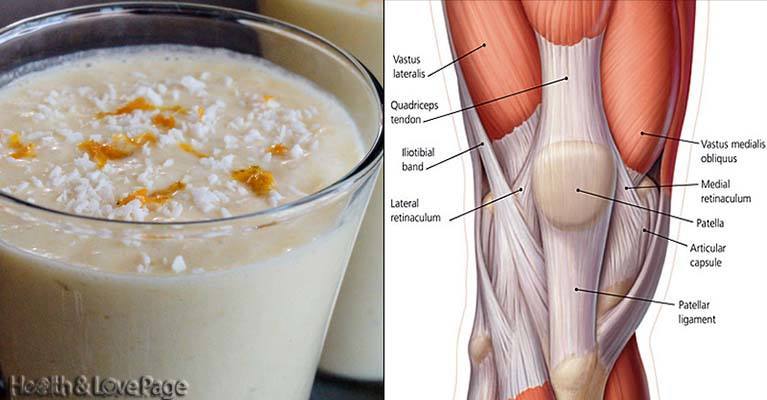Cinnamon Pineapple Smoothie to Strengthen Knee Ligaments And Tendons