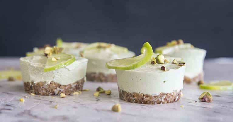 Mini Coconut & Lime Cheesecake Recipe that Is 100% Gluten and Dairy-Free